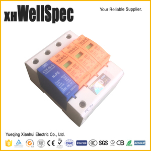 อุปกรณ์ป้องกันไฟกระชาก OBO (SPD) V25-B ป้องกันฟ้าผ่า + C 3 + T1 <span class=keywords><strong>NPE</strong></span>-385V + T2 4P 50kA IP20 1.5kV พลังงานสแตนเลส - Product Image 4
