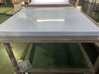 Feuille de PVC 150 200 300 500 800 900 Micron Plastique rigide Transparent PVC Super Clair Rouleau de Film Feuille