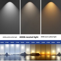 Spot encastré LED moderne de haute qualité 5W, dimmable, anti-éblouissement, super lumineux, 30 degrés, CRI90, DALI COB, pour plafond de maison
