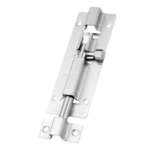 High quality hot sell durable door security lock tower sliding door bolt 6inch stainless steel door bolt