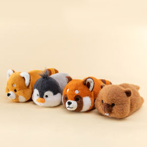 Carino pinguino di marmotta di 16 centimetri e peluche di <span class=keywords><strong>Panda</strong></span> rosso giocattolo di peluche squisito e realistico bambole di peluche giocattolo di piccolo animale - Product Image 2