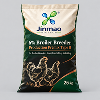 Additif pour poulets/poules Jinmao 6% – Minéraux, oligo-éléments, vitamines et enzymes de qualité alimentaire pour l'élevage de poulets de chair – Promotion de la nutrition avicole