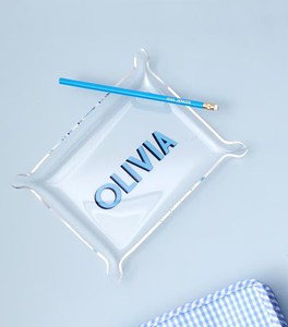 Plexi Rectangular <span class=keywords><strong>Bandeja</strong></span> DE PRESENTACIÓN DE CAFÉ decorativa <span class=keywords><strong>Bandeja</strong></span> de servicio transparente Vidrio plexy - Product Image 2