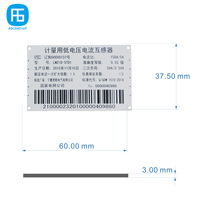 Étiquette RFID UHF anti-métal résistante aux hautes températures 860-960 MHz, étiquette RFID PCB, transformateur de courant, suivi des installations électriques