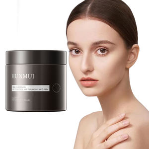 Mascarilla de barro de limpieza de poros de etiqueta privada OEM Mascarilla de arcilla purificadora de control de aceite con ácido salicílico Jojoba Purslane para espinillas de acné - Product Image 6