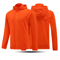 NOUVEAU Survêtement léger en polyester à coque souple, veste de coach zippée à capuche, veste zippée intégrale pour hommes