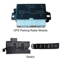 Kit de mise à niveau et de rétrofit pour capteurs de stationnement PDC OPS 8K avant et arrière pour Golf VII MK7 MK7.5 2013-2020 en stock