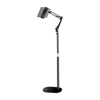 2025 nouveau support de téléphone portable télescopique de chevet réglable au sol tablette Pad diffusion en direct support bureau pour lit
