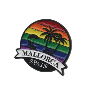 Personalizado <span class=keywords><strong>Barcelona</strong></span> España viaje recuerdo insignia Metal ciudad turística solapa Pins fabricante - Product Image 3