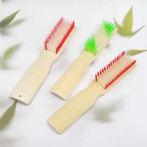 Cepillos de bambú al por mayor, cepillos de madera multifuncionales para lavandería, cepillos para tablas, cepillos para zapatos, de un y dos yuanes. - Product Image 5