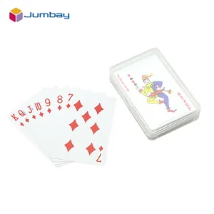 Famous Brand Clear Acrylic PVC Plastic Display Case For Best Playing Card Deck Game Table Poker