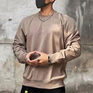 H5394 Nouveautés Sweatshirts à col ras du cou doublés de tissu éponge français personnalisés Sweatshirts à capuche et sweatshirts pour hommes - Product Image 6