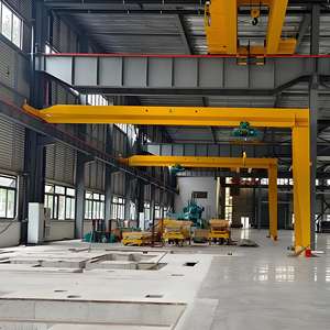 קטן נייד חצי גנטרי מנוף 5 ציור טון, 10 טון רכבת רכוב העגור מחיר 12 טון עגור למכירה - Product Image 3