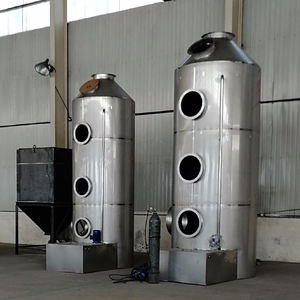 Tour de purification par pulvérisation industrielle Shengrun SR-03, tour de lavage par absorption des gaz d'échappement à surface lisse - Product Image 1
