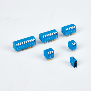 מתג DP-01 אדום קצר, סוג SPST סטנדרטי, פסנתר, מצב אחד, חיבור דרך חור, 50VDC 100mA, מצופה זהב, זרחן - Product Image 5