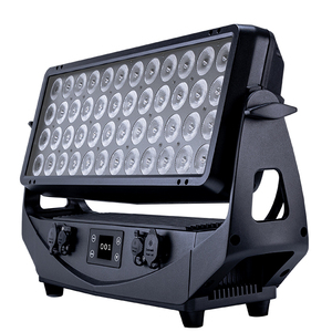 Projecteurs LED mobiles en aluminium RGBACL 48x20W pour extérieur IP65, Ra90 E27 DMX512, DJ, discothèque, concert - Product Image 6