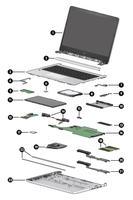 Ordinateur portable HPE 348 G7 14 pouces, processeur Core I5-10210U de 10e génération/8 Go/512 Go SSD/FHD 1920*1080/W11 Pro, ordinateur portable professionnel