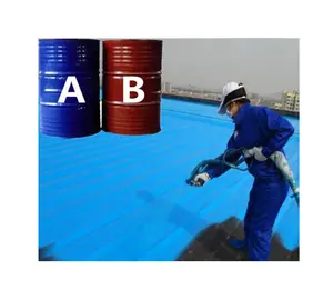 Fabrieksprijs Spray Polyurea Coating Voor Keldervloer/Muur/Dak Buiten Waterdichte Verf Antileake Anticorrision