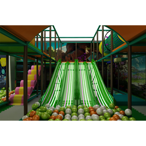 Parque Infantil Interior con Tobogán y Piscina de Pelotas Grande, Juego de Proyección para Bebés - Product Image 2