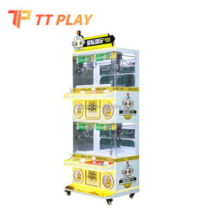 Machine à griffes <span class=keywords><strong>et</strong></span> distributeur de glaces molles, avec boules de 25 pouces, noire, jeu d'arcade pour enfants, jeu de fête, paiement par carte de crédit, <span class=keywords><strong>2</strong></span> niveaux, à vendre en Malaisie - Product Image 5