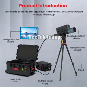 500w 1000w Fibra <span class=keywords><strong>Laser</strong></span> Obstáculo Removedor De Árvore <span class=keywords><strong>Laser</strong></span> Dispositivo De Corte Máquina De Limpeza CCD Dispositivo De Instrumento Focado Cortar Árvores - Product Image 3