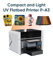 Imprimante à plat UV LINKO A3 Petite tête unique Transfert UV DTF PERSONNALISÉ pour autocollants Imprimante à plat UV A3