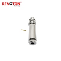 Conector coaxial triax para cable coaxial TRX142, alta presión, 10kV, BNC, macho