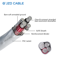 Cable de Servicio JZD OEM 600V con Certificación UL854, 2 Hilos XHHW2, 4/0 para Alimentación de Panel, Entrada de Servicio 500KCMIL 350MCM