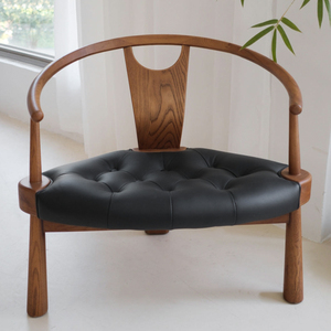 Fauteuil simple en bois massif de style <span class=keywords><strong>chinois</strong></span> avec table basse, nouveau luxe léger, <span class=keywords><strong>salon</strong></span> moderne pour salle à manger et hôtel - Product Image 2