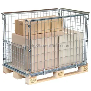 Lồng Pallet <span class=keywords><strong>Euro</strong></span> có thể tùy chỉnh với nhiều tùy chọn truy cập cho các giải pháp lưu trữ linh hoạt - Product Image 3