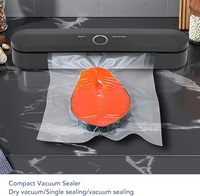 Machine à sceller sous vide électrique portable 120kPa scellant alimentaire rechargeable 3 en 1 avec logo personnalisé pour le stockage des aliments