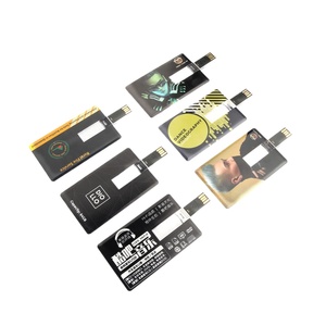 Cadeaux d'affaires promotionnels, clé USB personnalisée avec logo, forme de <span class=keywords><strong>carte</strong></span> de crédit, clé USB, mémoire flash, 128 Mo, 2 Go, 4 Go, 8 Go, 16 Go, 32 Go - Product Image 1