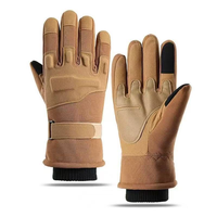 Prix imbattables - Gants tactiques d'hiver pour hommes à doigts entiers - Gants respirants et imperméables pour le ski et les activités de plein air par temps extrêmement froid