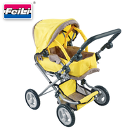 Dollri — poussette magique avec poignée ajustable, jouet combo, poussette de bébé avec berceau amovible et sacoche de siège ajustable, nouveau Design 2022