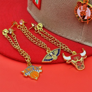 Cap Glitter Wholesale <b>Pins</b> Scary Soft Epoxy Heart Custom <b>Hat</b> Enamel <b>Pin</b> - Product Image 2