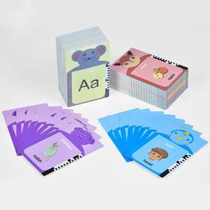 Kustom berbagai ukuran kartu standar kustom nomor kartu Flash untuk balita - Product Image 2