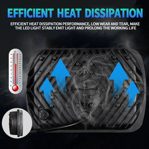 Faro Led de aluminio de alta calidad de 24V, 5x7 pulgadas, faro Led rectangular de 7 pulgadas, <span class=keywords><strong>coche</strong></span> 5x7 para Jeep Wrangler Harley - Product Image 5