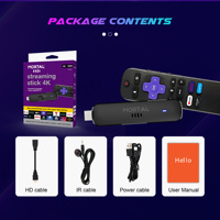 Hadiah Promosi 2025 Mortal Q8Ultra Allwinner H313 Android14 4K TV Box Android TV Stick Perangkat Streaming Unduh Aplikasi TV