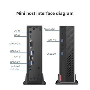 Prezzo all'ingrosso di fabbrica, personalizzazione OEM ODM, Mini PC con supporto VESA, Intel i3 i5 i7, Mini <span class=keywords><strong>Computer</strong></span> Desktop con Windows 11 per laboratori informatici scolastici - Product Image 3