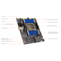 Motherboard K14PA-U12 dengan Soket CPU Tunggal LGA6096 SP5 dan Slot DDR5 untuk Server