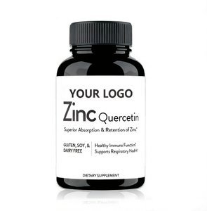 Capsules de Quercétine au Zinc Antioxydant Naturel Soutien Immunitaire Complément Alimentaire - Product Image 1