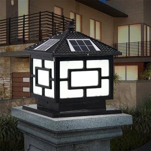 Luces Solares para Columnas, Lámparas Solares para Portones, Postes Solares, Luces LED para Exteriores Resistentes al Agua - Product Image 4