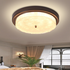 Plafonnier LED encastré moderne et minimaliste avec commande tactile, blanc chaud, en aluminium et acrylique, pour chambre à coucher et décoration intérieure - Product Image 6