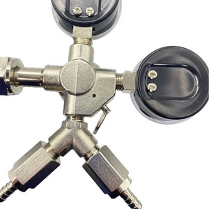 วาล์วลดแรงดัน 1/4 นิ้ว แบบสองทาง สำหรับถัง CO2 อุปกรณ์อาหาร KLF05-02 - Product Image 4