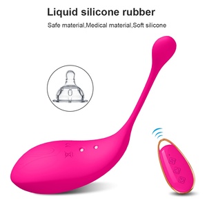 Potente Vibrador de Huevo con Control Remoto Inalámbrico de Silicona, Juguetes Sexuales para Mujeres, Vibrador de Punto G Portátil, Huevo del Amor - Product Image 3