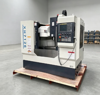 Petit centre d'usinage vertical en métal Xh7126, mini-fraiseuse CNC universelle à 3 axes