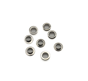 عالية الجودة شقة قوس الصلب الثقوب قابل للغسل ومطلية أزرار معدنية المصنع مباشرة بالجملة - Product Image 5