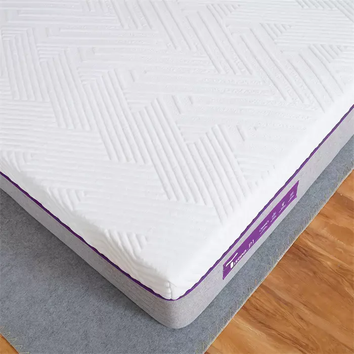 Matelas éponge en mousse Super Soft Foam + Hard Cool Gel Memory Foam Sleep Well Roll Up In Box Matelas à ressorts ensachés Massage au lit