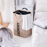 Panier à linge sale en tissu Oxford robuste commercial panier à linge pliable Keranjang panier à linge pliable