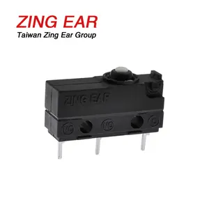 Zing Ear Mini SPDT NO NC防水シールスナップアクションマイクロスイッチレバーなし